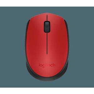 Mouse Wireless Logitech M170 Red 004941