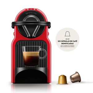 Cafetera Nespresso Inissia Red