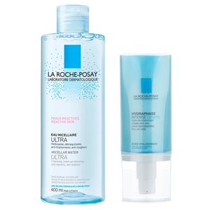 Combo La Roche Posay P Sensible Micelar + Hydraphase Ligera