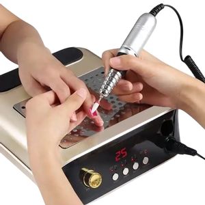 Torno De Uñas Profesional + Extractor De Polvo 2 En 1