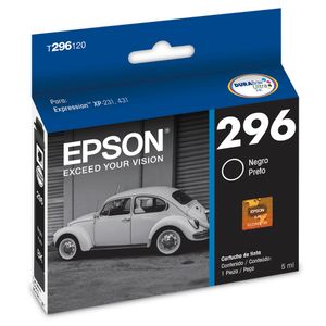 Cartucho de tinta Epson 296 Negro