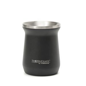 Mate de acero 260ml NEGRO ThermoC