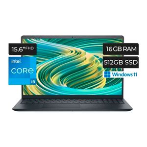 Notebook Dell Inspiron 3520 Intel Core I5 1235u 16Gb Ram 512Gb Ssd Pantalla 15.6 Full Hd, Windows 11 Home Black Carbon