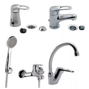 Combo FV Arizona B1 Baño Mono310 + Mesada pico Bar 423