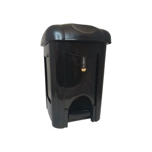 Tacho Residuos A Pedal Luxury 16 Lts Negro - Colombraro