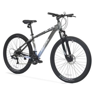 Bicicleta TopMega MTB Tigris Aluminio R29 21VEL Gris Celeste Talle M 1011854