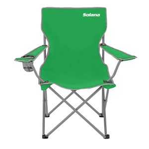 Silla Plegable Director Playa Camping Porta Vaso Verde + Bolso