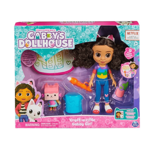 Gabbys Dollhouse Craft-A-Riffic Set Con Figuras 36217