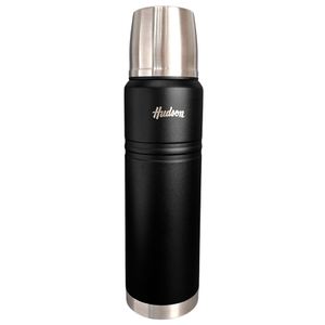 Termo Hudson 1 Litro Acero Inoxidable Negro