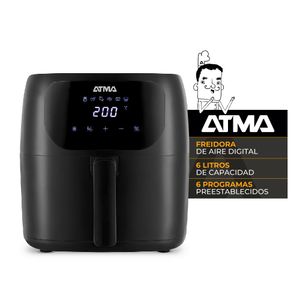 Freidora de Aire Atma FR60ARBP Digital Negra 6,5 Litros