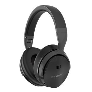 Auricular Bluetooth Negro On Ear Noise Canceling Moonki Sound Mv-s21bt