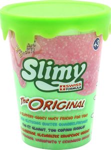 Slimy Slime The Original 80gr Efecto Metalico Verde Con Caja Exhibidora