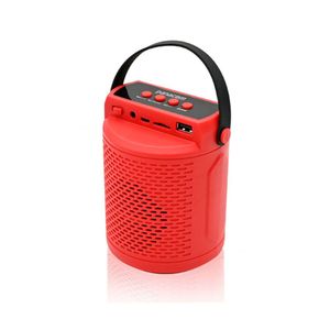 Parlante Potenciado Panacom SP1310 Bluetooth Aux Radio Rojo