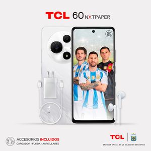 Celular TCL 60 NXTPAPER 8GB 512GB Blanco