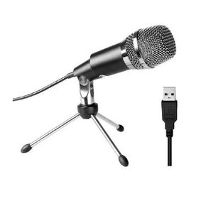 Microfono Usb Gm18u Pc Podcast Youtube Streaming con tripode
