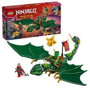 Juguete de construcción LEGO NINJAGO Lloyd's Green Forest Dragon 71829