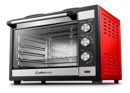Horno Eléctrico Ultracomb Doble Anafe 70 L 2000w Uc-70acn