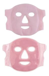 Mascara Mascarilla Facial De Arcilla Gel Frio Calor Silfab E100C1 Rosa