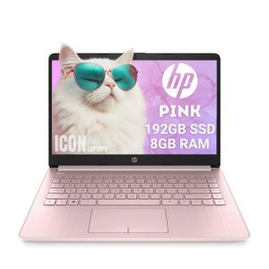 Notebook Hp 14-cf12 N4120 Notebook 64gb Emmc + 128gb Sd 8gb Ram Rosa
