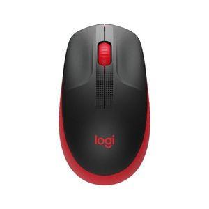Mouse Logitech Wireless M190 Full Usb Red 24ghz