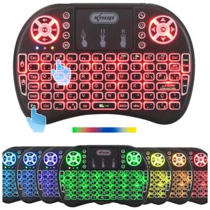 Mini Teclado Inalambrico Led Retroiluminado Smart Tv