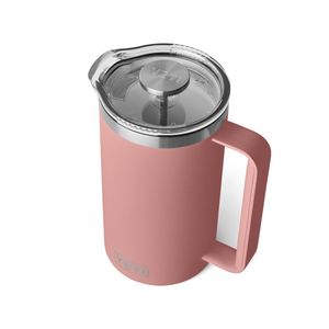 Cafetera de prensa francesa YETI Rambler 1L Sandstone Pink
