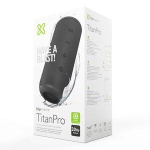 Parlante Klipxtreme Titan Pro Portátil Bluetooth Negro