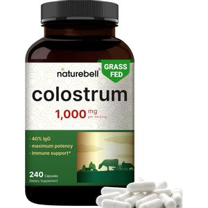 Suplemento de calostro de 1,000 mg por porción,