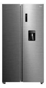 Heladera Inverter Midea Side By Side Inox 510lts.