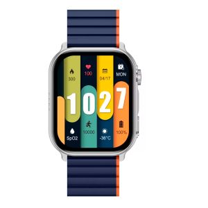 Smartwatch Reloj Inteligente Kieslect Ks Pro 2.01 Caja Plateada Doble Malla