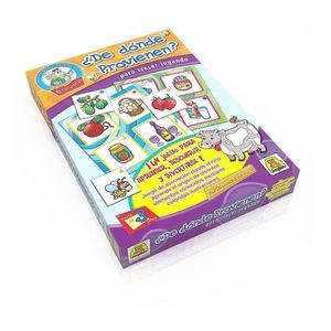  De Donde Provienen Juego Didáctico Implas Cod 333