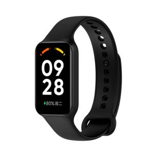 Malla de Silicona Compatible con Reloj Xiaomi Redmi Smart Band 2 Negro
