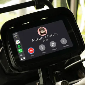 Pantalla para Moto Android Auto Apple Carplay Inalámbrico Ipx7