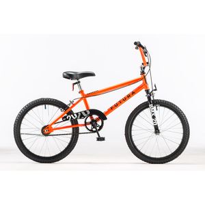 Bicicleta Rodado 20" Futura BMX Naranja Fluo