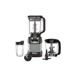 Ninja Compact Auto-iQ Kitchen Sys. 1200W, Bk/Gy, Dshwshr Safe, 510ml Cup 120V