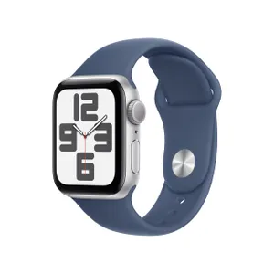 Funda plateada para reloj inteligente Apple Watch SE