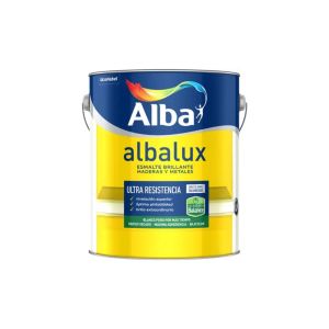 Albalux Balance esmalte sintetico al agua negro brillante 4 L