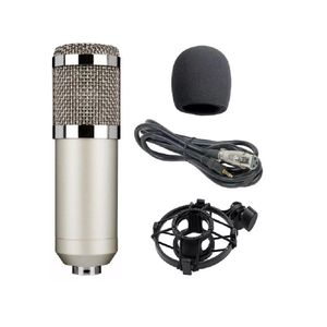 Microfono Condenser Hugel Cm800 Araña Filtro Streaming para pc
