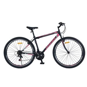Bicicleta Overtech Armada Q3 Acero Color Negro Rosa Talle S