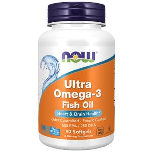 Ultra omega-3 de Now, 90 cápsulas blandas