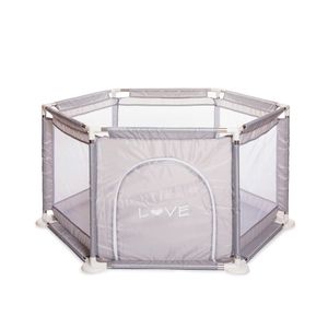 Corralito Gimnasio Para Bebé Love Hex Gris 880