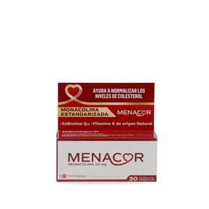 Menacor® Suplemento cardiovascular de origen vegetal
