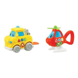 Camion Trailer Helicoptero Mr. Wheeler Y Amigos Grua Juguete