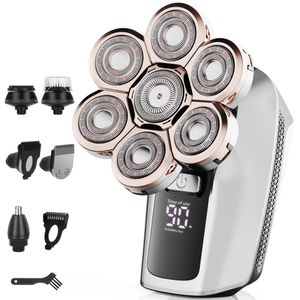 Afeitadora eléctrica para calvos Harmonlife 7D 5 en 1 a prueba de agua