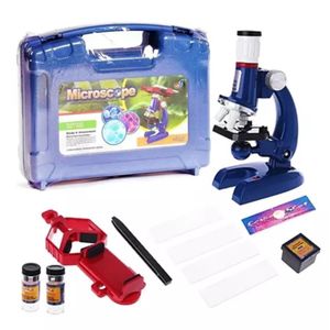 Kit De Microscopio Maletin Accesorios Luz Led C2173