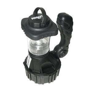 Linterna LED Recargable a 12V con Funcion de Farol Nisuta NSLI1W Negra