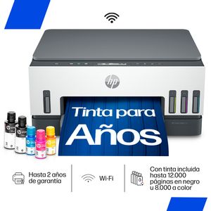 Impresora Multifunción Wi-Fi HP Smart Tank 720