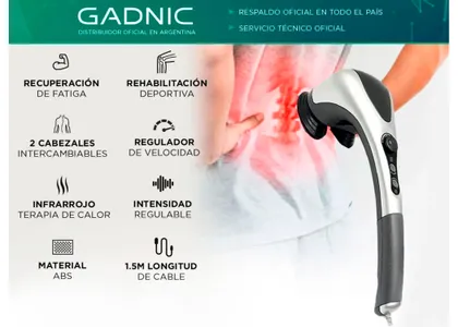 Masajeador Muscular Eléctrico Modo Tapping Térmico