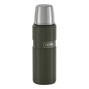 Termo Thermos 1.2 Litro Acero Inoxidable Hasta 24 Hs Verde Militar