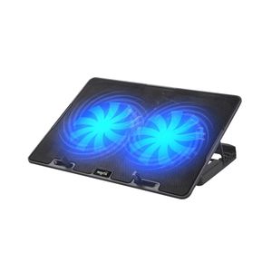 Base para notebook reclinable, hub usb, leds y regulador de velocidad NSCN84 - NISUTA 